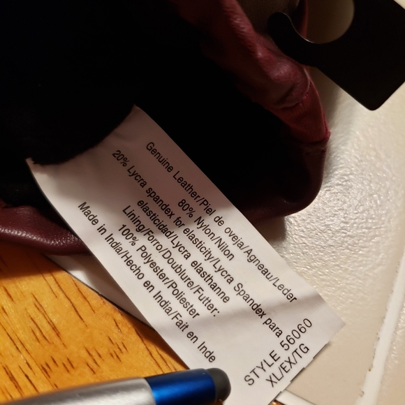 Leather gloves - Picture 5 of 5